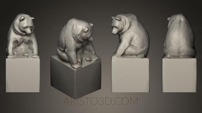 Animal figurines (STKJ_0170) 3D model for CNC machine